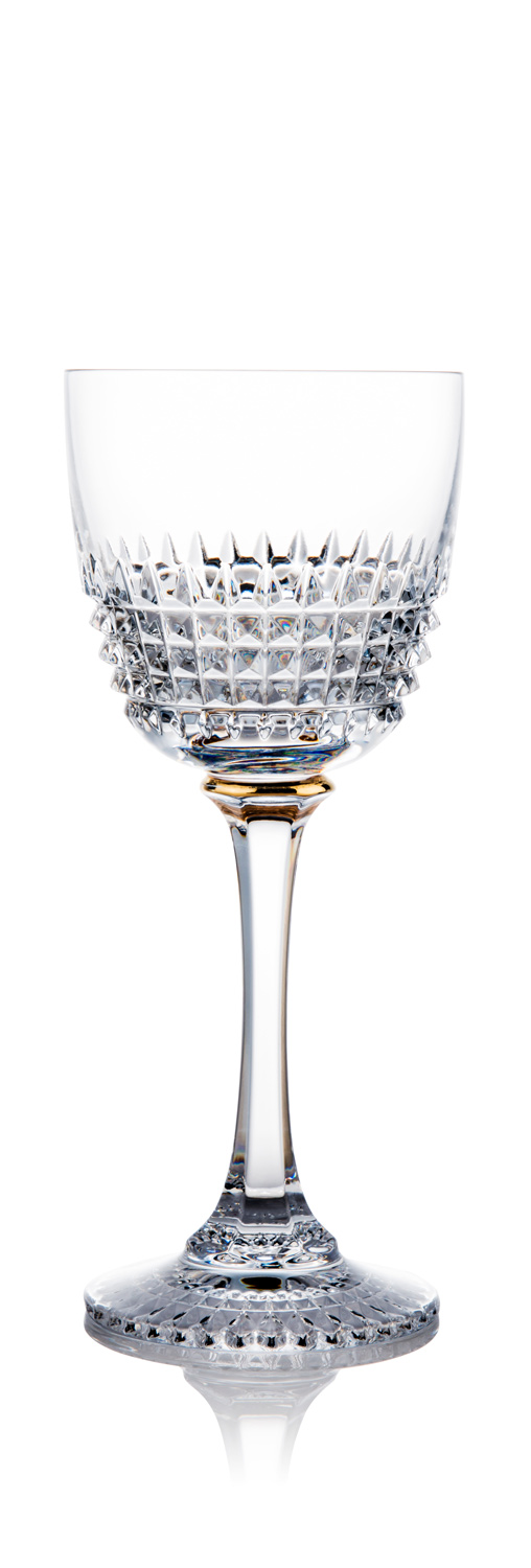 Rogaška Diamond Gold - Ποτήρι για Λευκό Κρασί