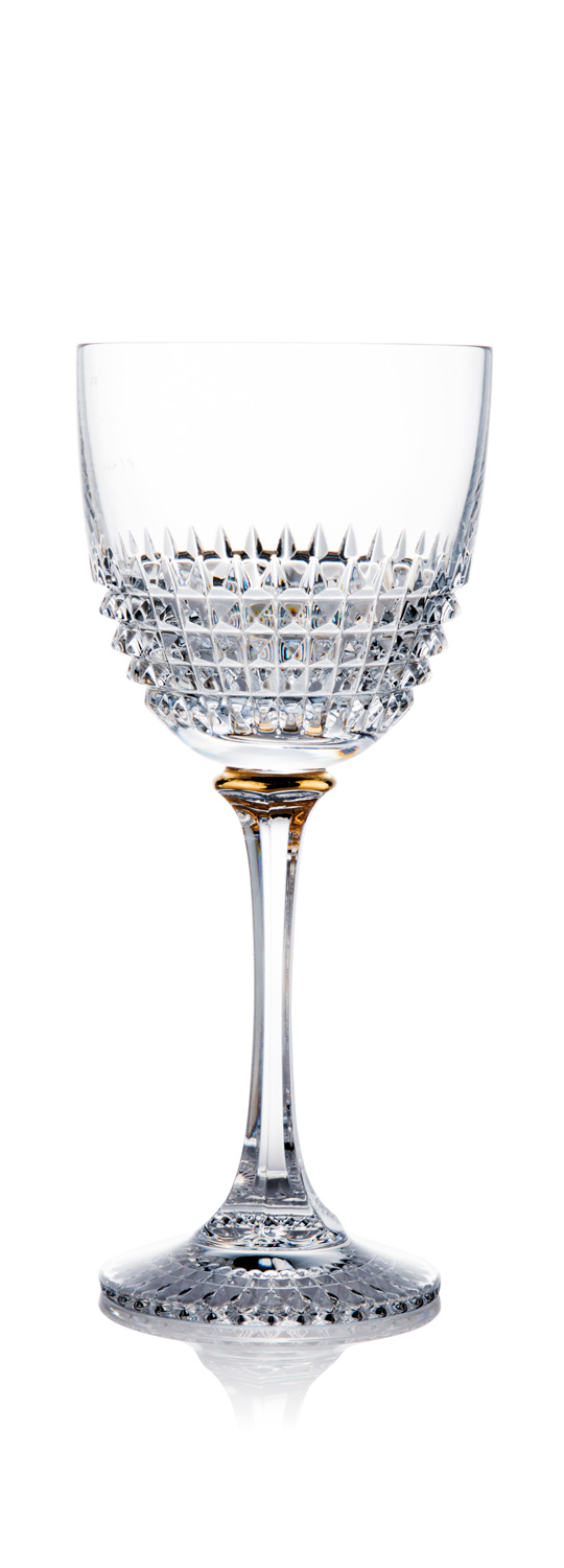 Rogaška Diamond Gold - Ποτήρι για Κόκκινο Κρασί