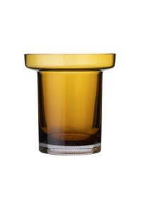 Kosta Boda Limelight Tulip Ανθοδοχείο Amber