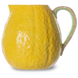 Byon Lemon Jug Yellow - Κανάτα Ανάγλυφη Λεμόνι