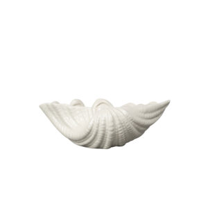 Byon Shell Bowl White - Μπολ Κοχύλι  Λευκό (L)