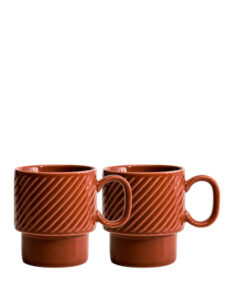 Sagaform Coffee and More Coffee Mug , set 2 pcs - Σετ 2 κούπες καφέ