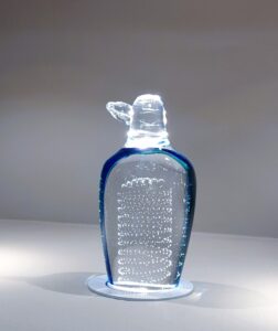 Kosta Boda GW Azzuro Bird Sculpture - Γλυπτό Διακοσμητικό