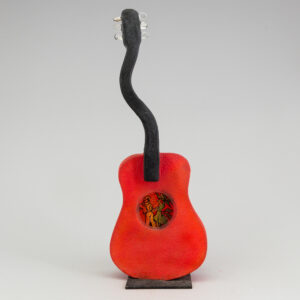 Kosta Boda K.E.  Flamenco Guitar - Γλυπτό