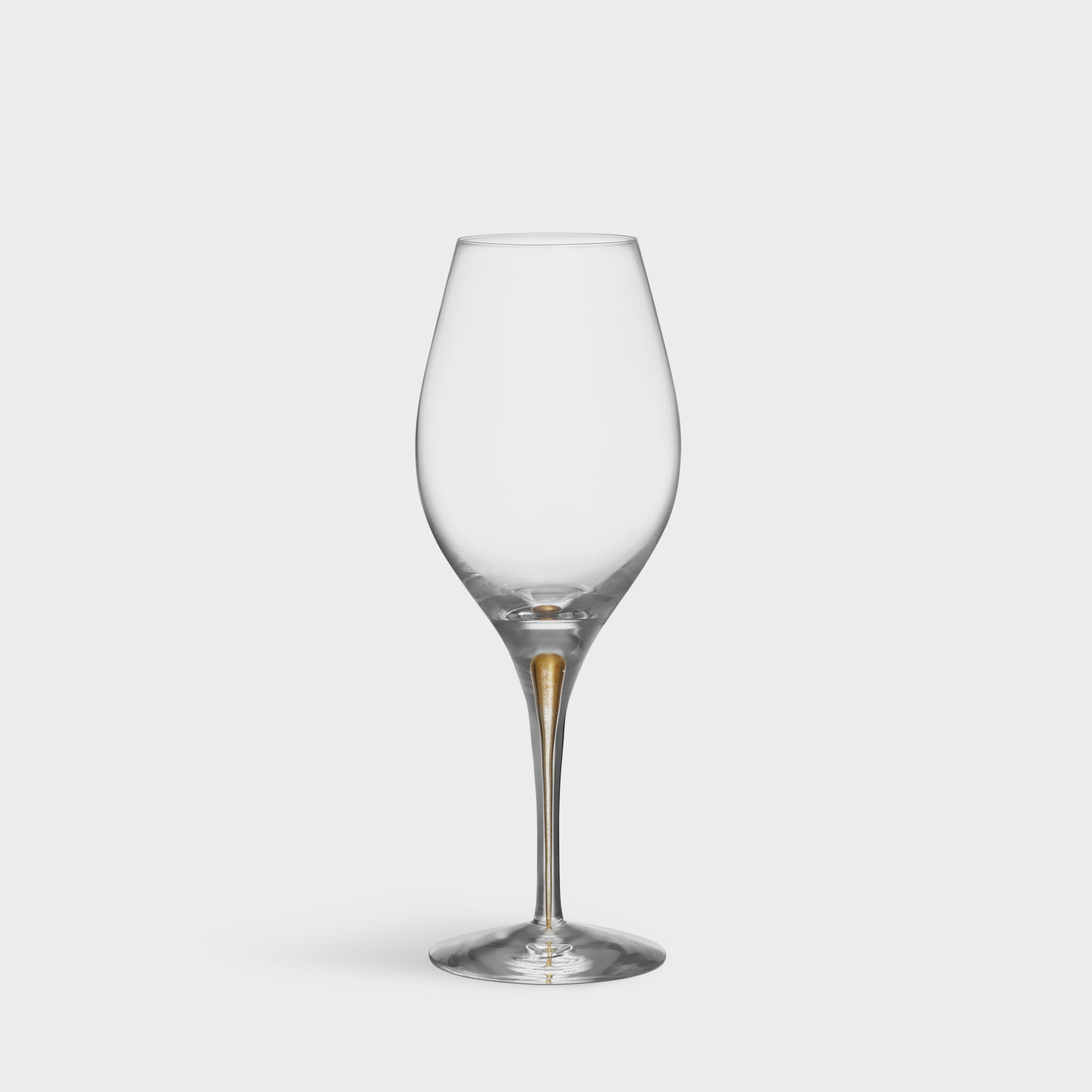 Orrefors Intermezzo Balance wine glass gold - Ποτήρι Κρασιού